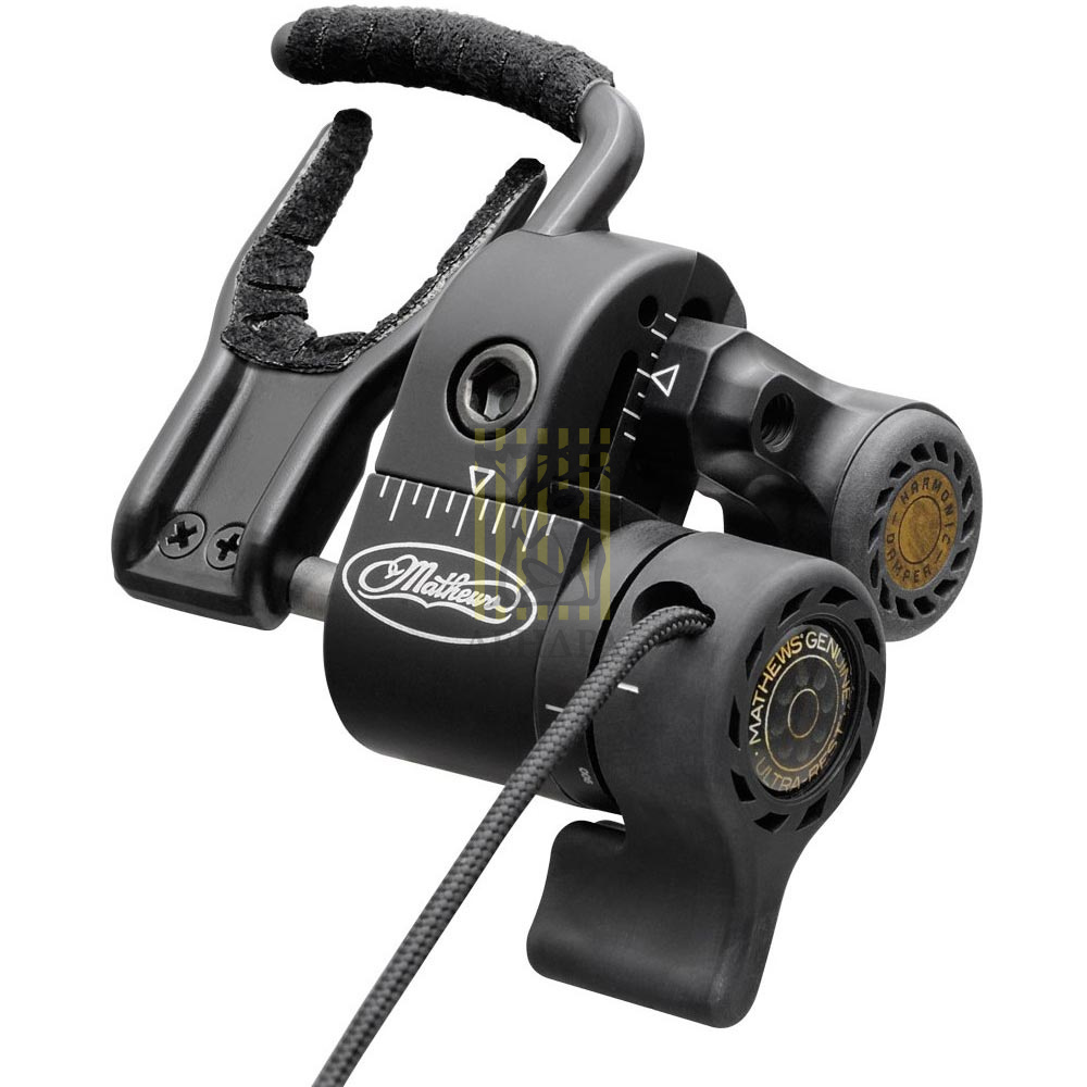 Полочка для блочного лука Ultra Rest падающая при выстреле - технология Velocity Drop-Away, с логтип