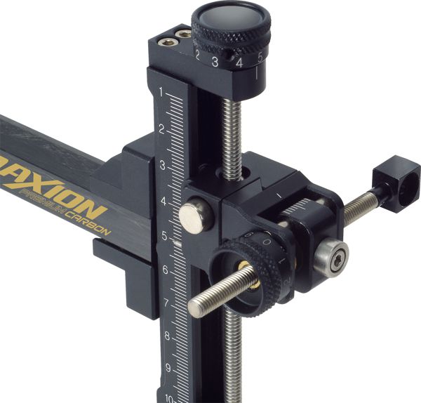 Прицел для блочного лука Midas с микронастройкой, матерал карбон, производитель Cartel, цвет черный