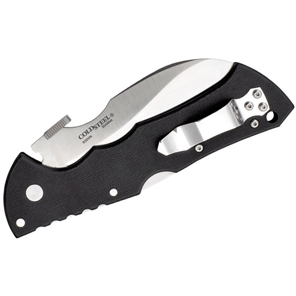 Нож "Black Talon II" складной, сталь S35VN, серрейтор, длина клинка 4", рукоять G-10, цвет черный, к