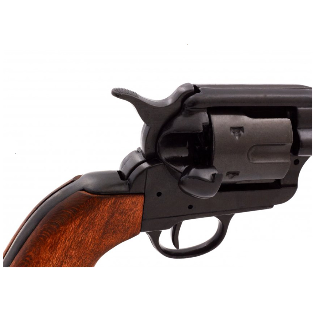 Револьвер "Миротворец" 5½", .45 калибра, США 1873 г., черный ствол, рукоять дерево в картонной короб