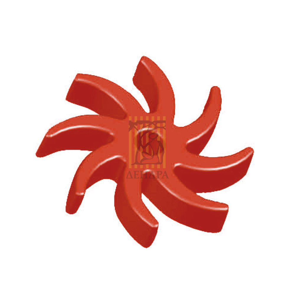 Виброгаситель на отвод кабеля, цвет красный