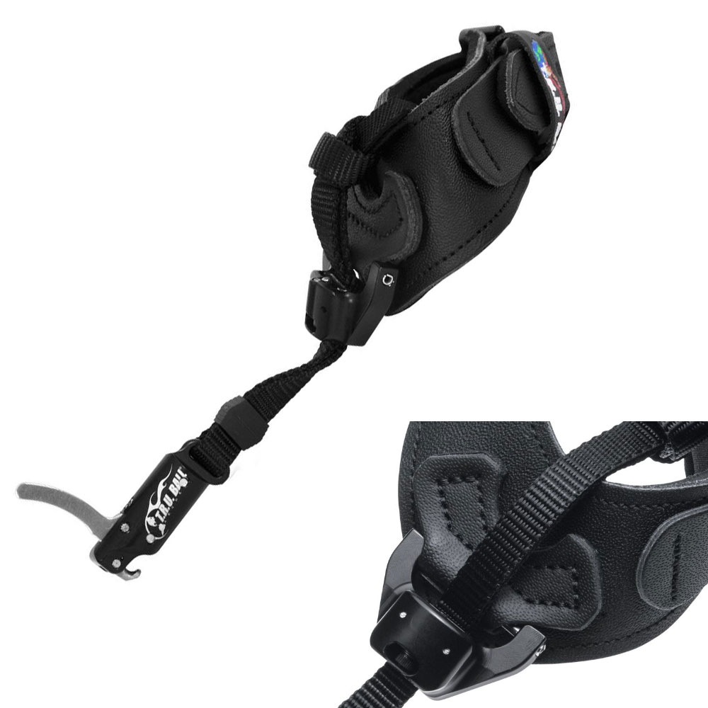 Релиз Short-N-Sweet для стрельбы из лука на пряжке, цвет черный, размер L