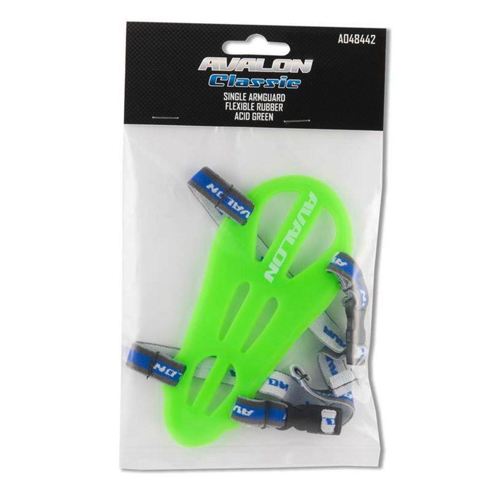 Защитная крага для стрельбы из лука CLASSIC, цвет ярко-зеленый