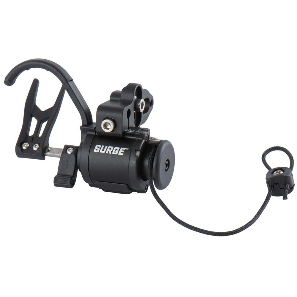 Полочка SURGE для блочного лука падающая, правая, цвет черный