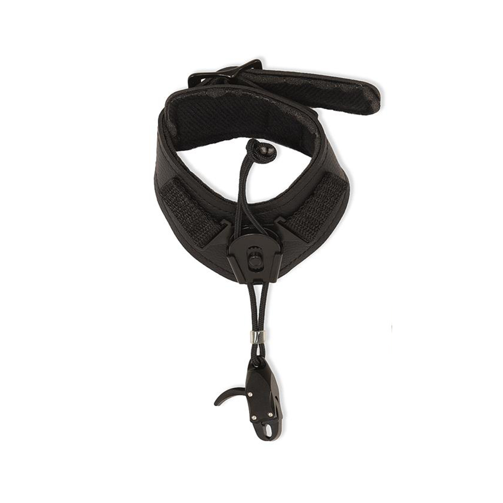 Релиз подвесной Pro-Caliper для лука на кожаной пряжке, цвет черный