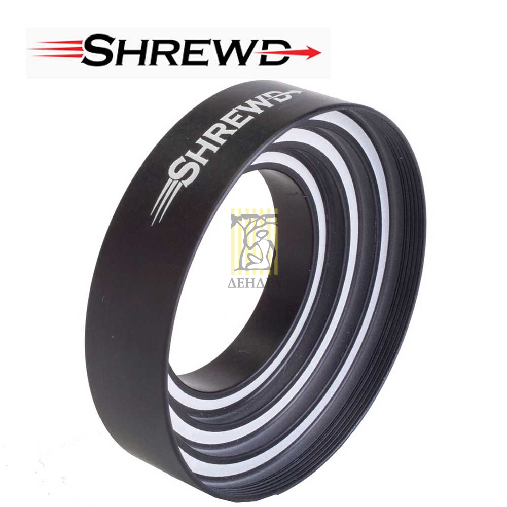 Защитный козырек для прицела Nomad задний с тремя цветными кольцами, диаметр 35 мм, короткий, цвет ч