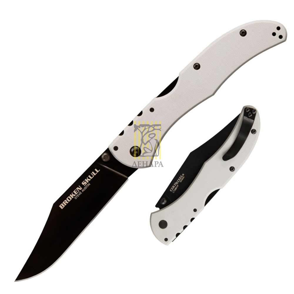 Нож "Broken Skull 5" складной, сталь Carpenter CTS®, покрытие DLC, длина клинка 4", рукоять пластик