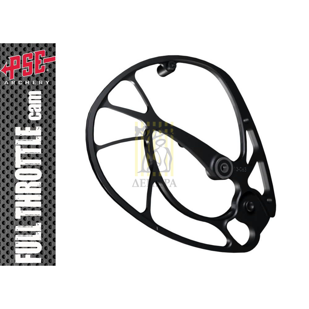 Блок для лука FULL THROTTLE, правый верхний, длина натяжения 27", цвет черный