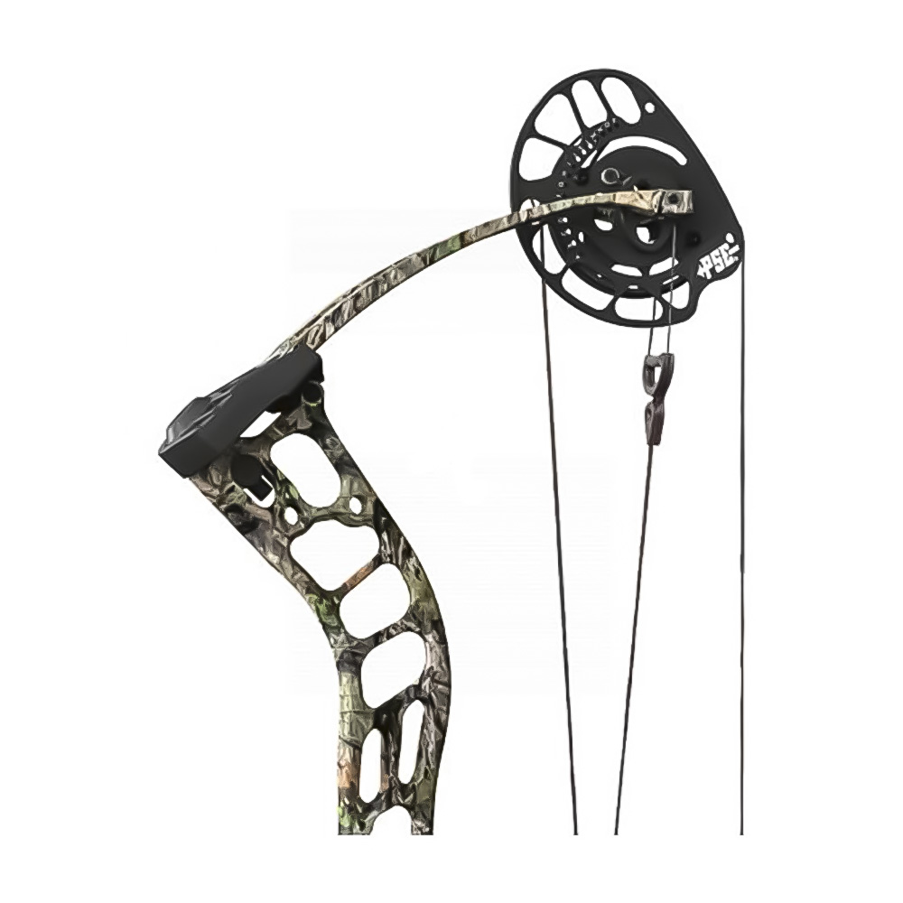 Лук блочный BRUTE ATK, начальная скорость 328 фут в сек , сила 60Lbs, расстояние м.д. осями 32", дли