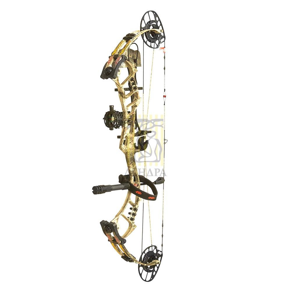 Лук блочный Bow Madness Unleashed, начальная скорость 340 - 332 фут в сек , сила 60Lbs, расстояние м