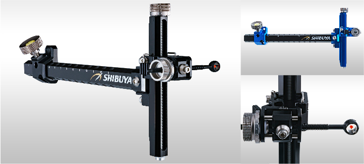 Прицел для классического лука Ultima II RC, с микронастройками, правый, производитель Shibuya, матер