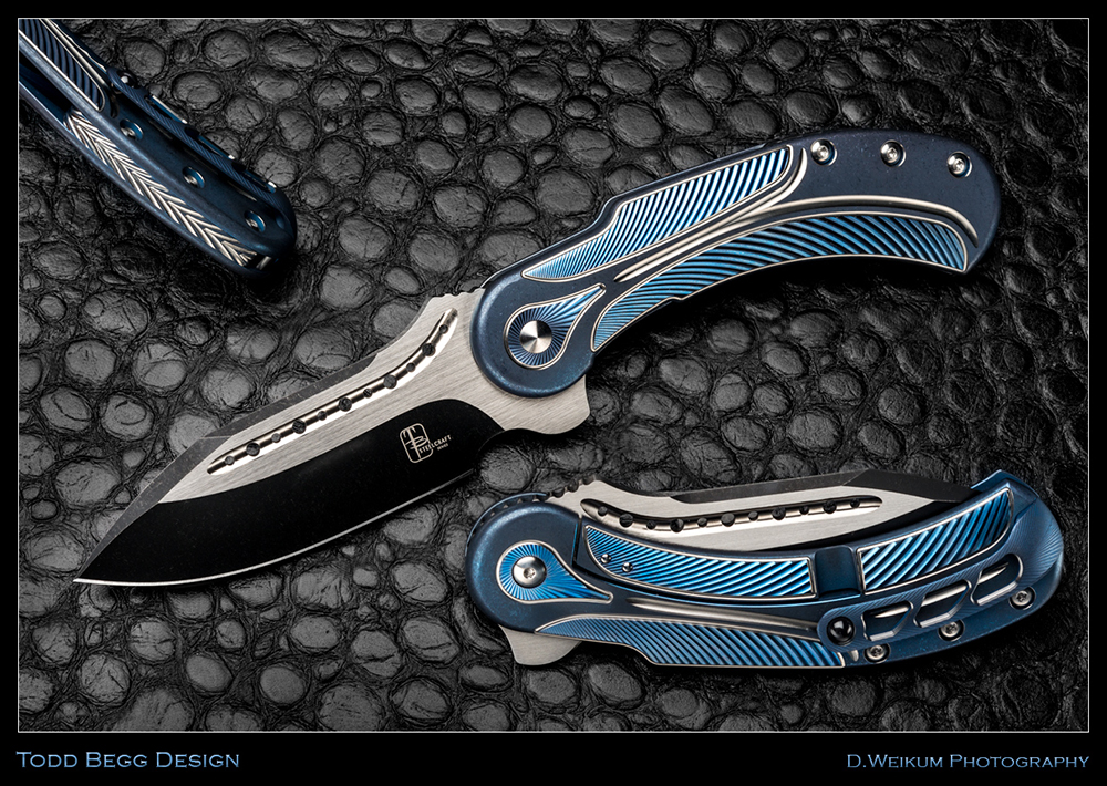 Нож складной Field Marshall, сталь CPM-S35VN,  длина клинка 4", сатиновое покрытие, 2 тона, рукоять