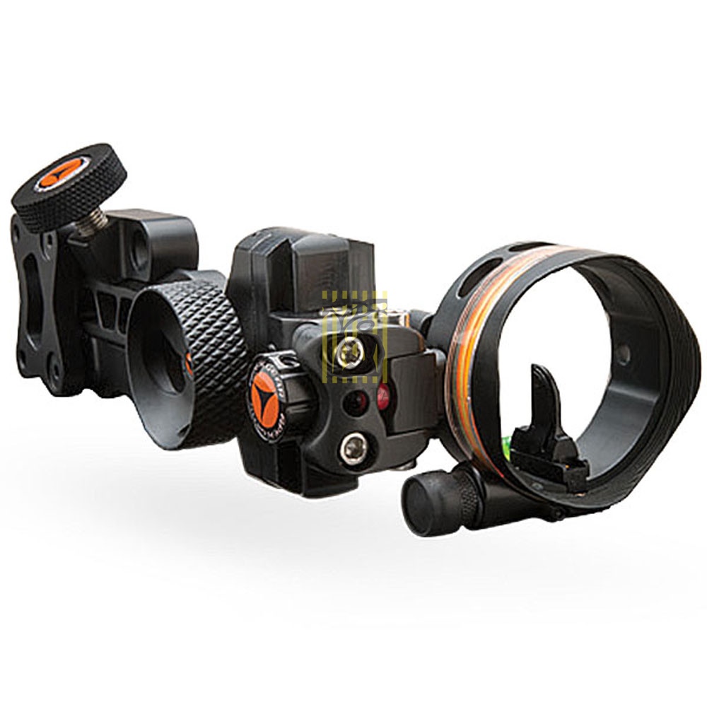 Прицел для блочного лука Cover с микронастройками, съемный кронштейн, настройка до 120 м, диаметр ск