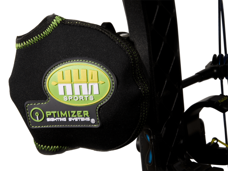 Чехол для защиты скопа прицела блочного лука, материал неопрен, цвет черный  логотипом HHA. Не подхо