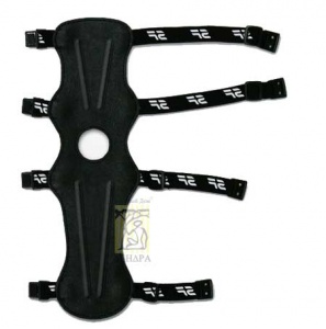 Защитная крага для стрельбы из лука ELITE, длинная, цвет синий