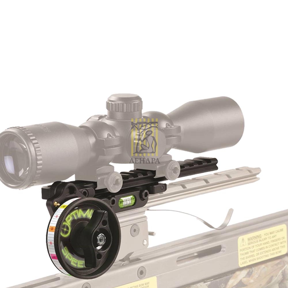 Прицельная планка для арбалета Speed Dial с микронастройкой, дальность стрельбы до 100 метров