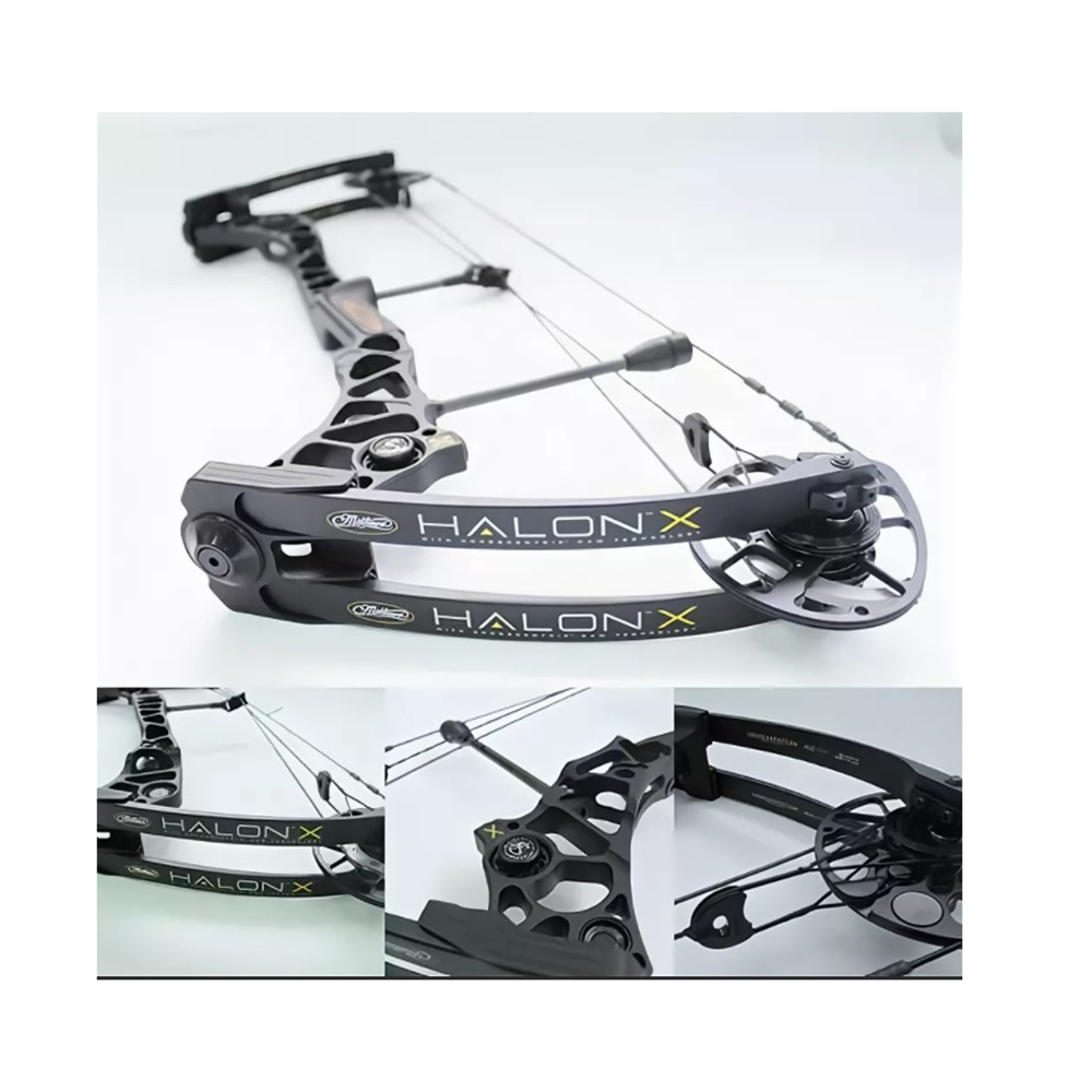 Лук блочный Halon X, начальная скорость 330 фут в сек, сила 60 lbs, для праворуких, длина натяжения