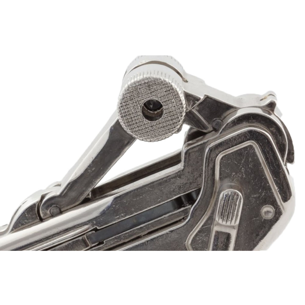 Пистолет Люгер модель P08, полуавтоматический, Германия, 1898 г., никелированный корпусплас, тиковые