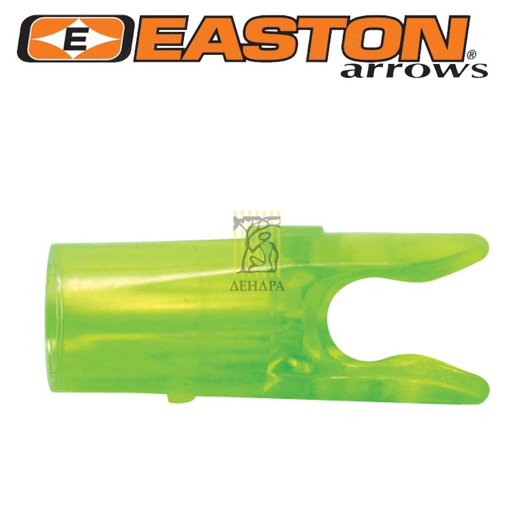 Хвостовик для лучных стрел PIN Nock, цвет зеленый, размер L, 12 шт в упаковке