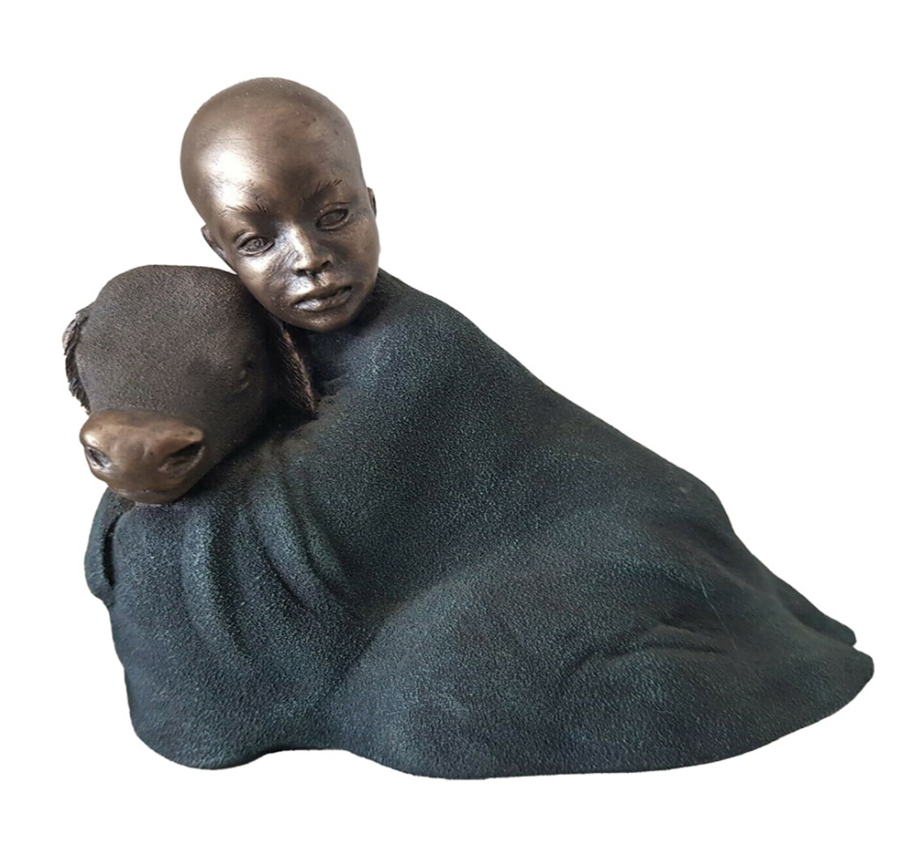 Фигурка Масаи-Яниа,цветная/полипластик