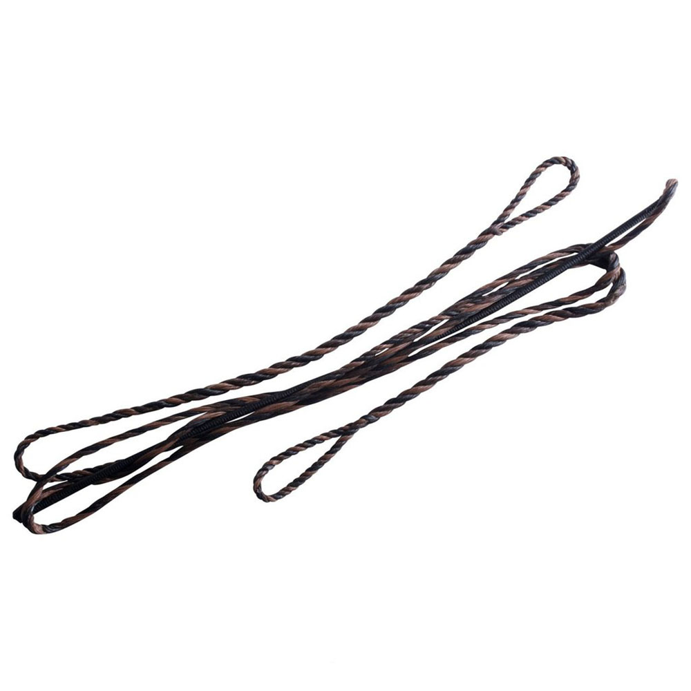 Тетива для лука Flemish 62", цвет черный с коричневым