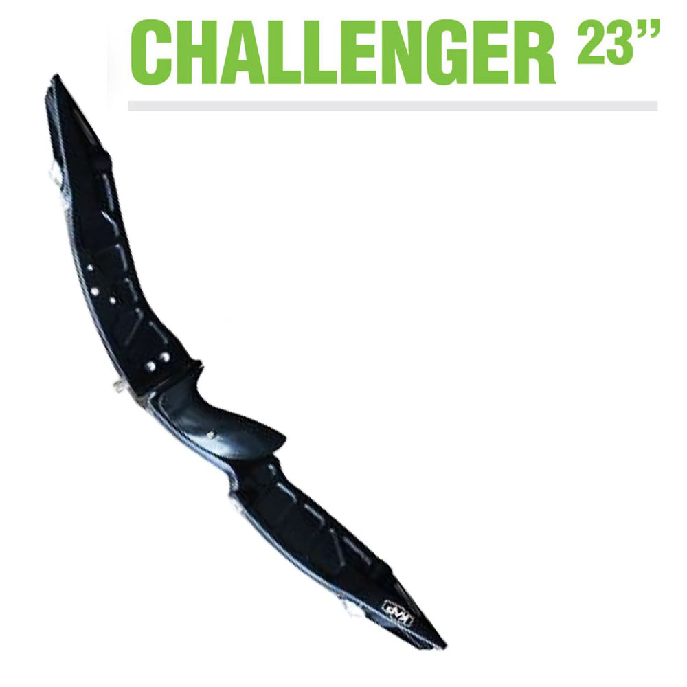 Рукоять для классического лука Challenger, длина 23", правая, материал алюминий, цвет черный, в комп