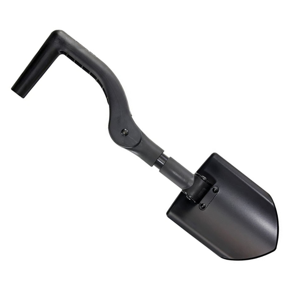 Лопатка сапёрная со складным черенком, фиксация в 3-х положениях, сталь нерж. AISI 420, покрытие теф