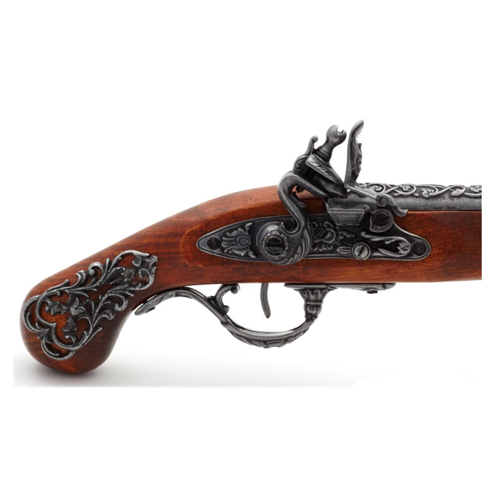 Пистолет кремн.Англия XVIIIв, сталь