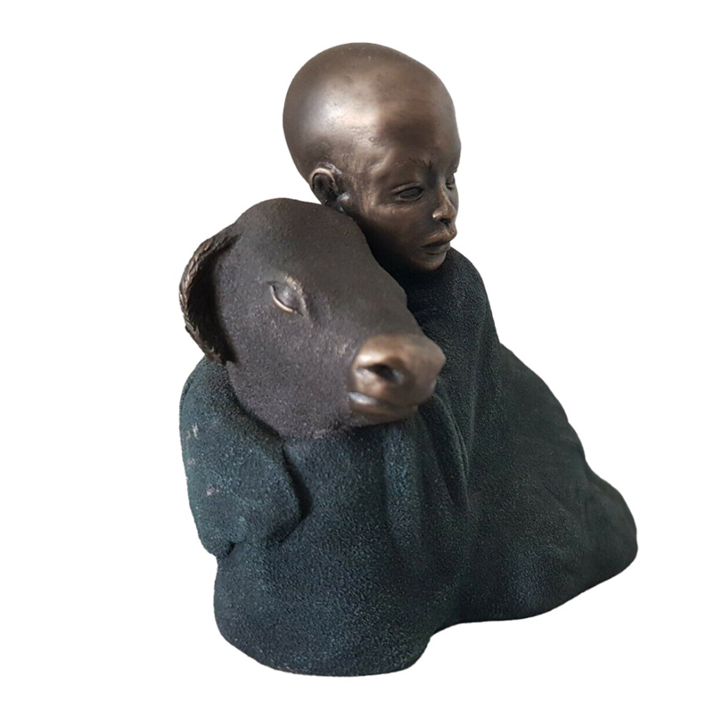 Фигурка Масаи-Яниа,цветная/полипластик