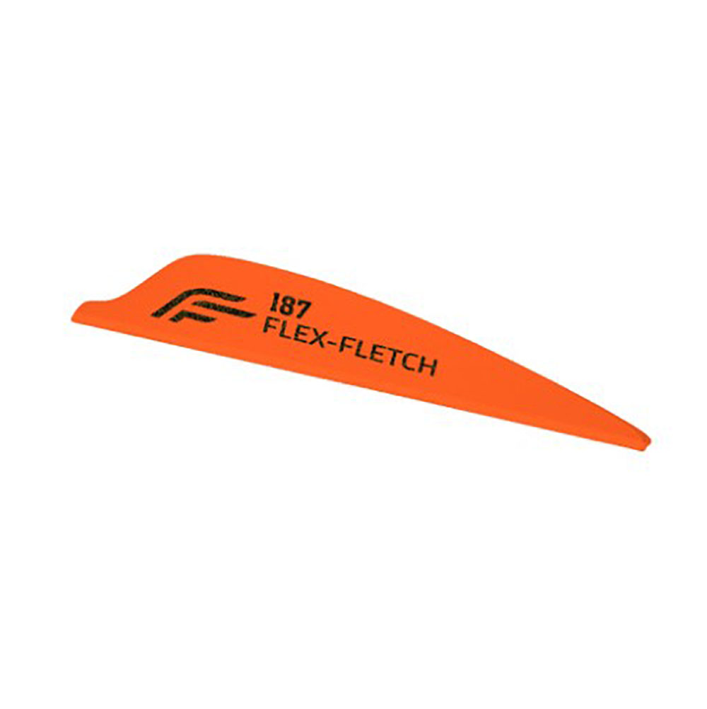Оперение пластиковое FFP-187, форма Shield, длина 1,87", вес 3,1 гран, производитель Flex Fletch, цв