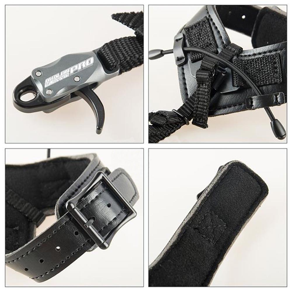 Релиз подвесной INDEX для блочного лука,  на пряжке, производитель Avalon, цвет серый