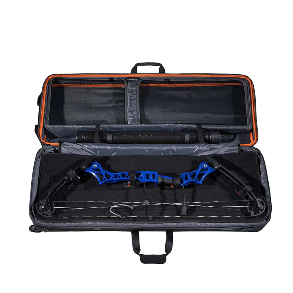 Чехол для блочного лука Everest 40, размер 91х31х21 см, на колесиках, производитель Legend Archery, зеленый