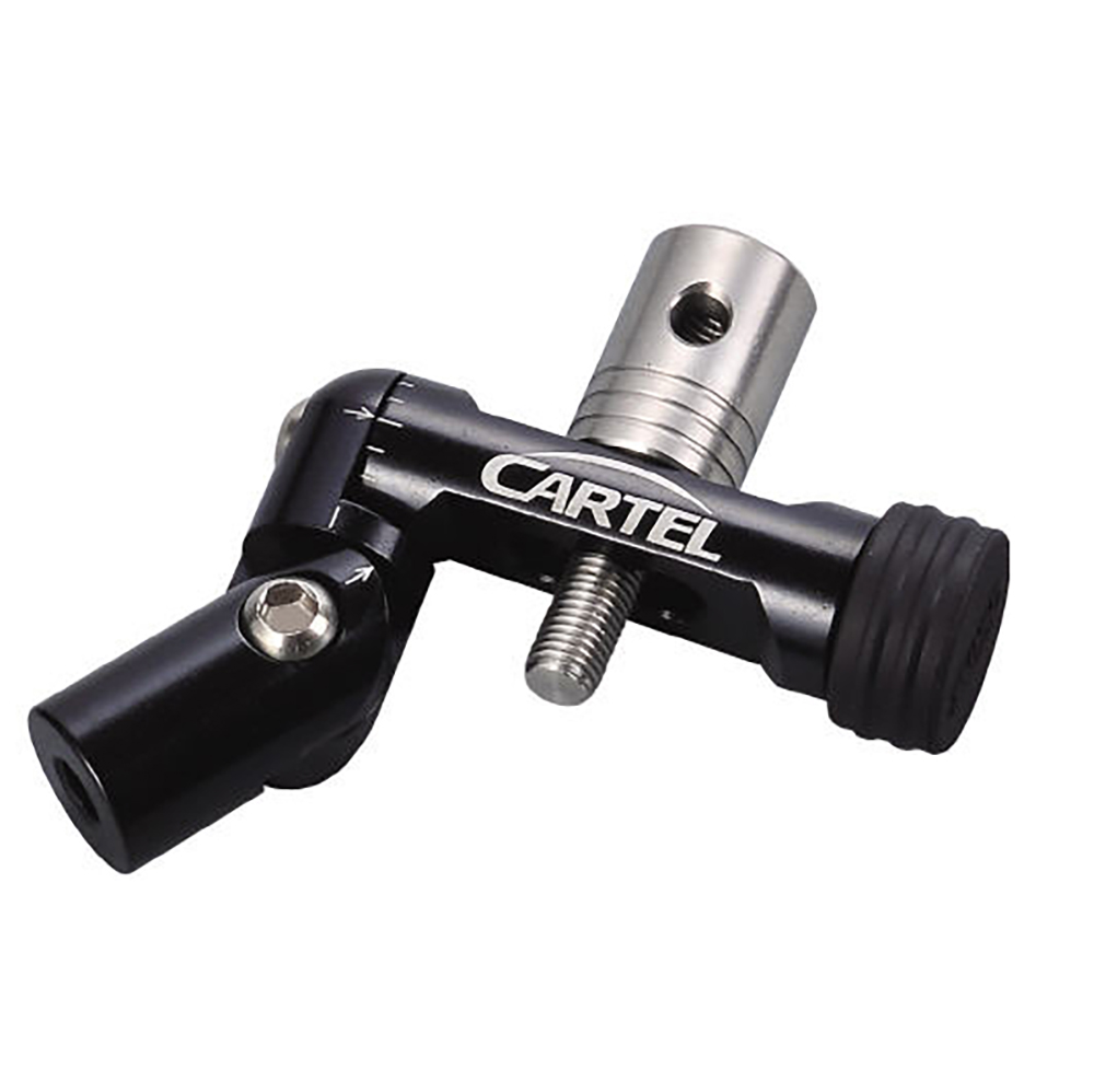 Тройник для блочного лука CX-411, настраиваемы в трех плоскостях, производитель Cartel, цвет черный