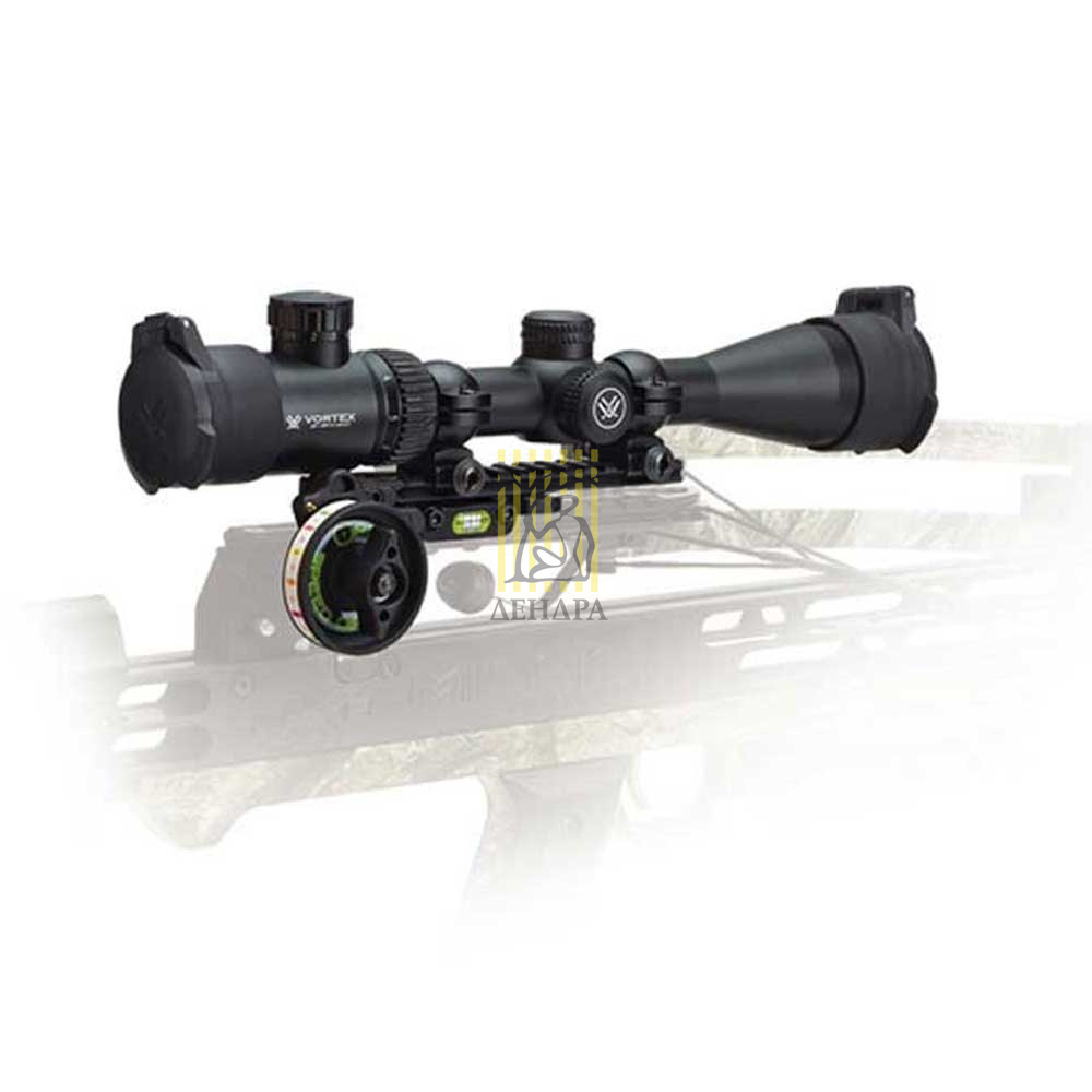 Прицельная планка для арбалета Speed Dial в комплекте с прицелом Vortex 3-9х40,  микронастройки для