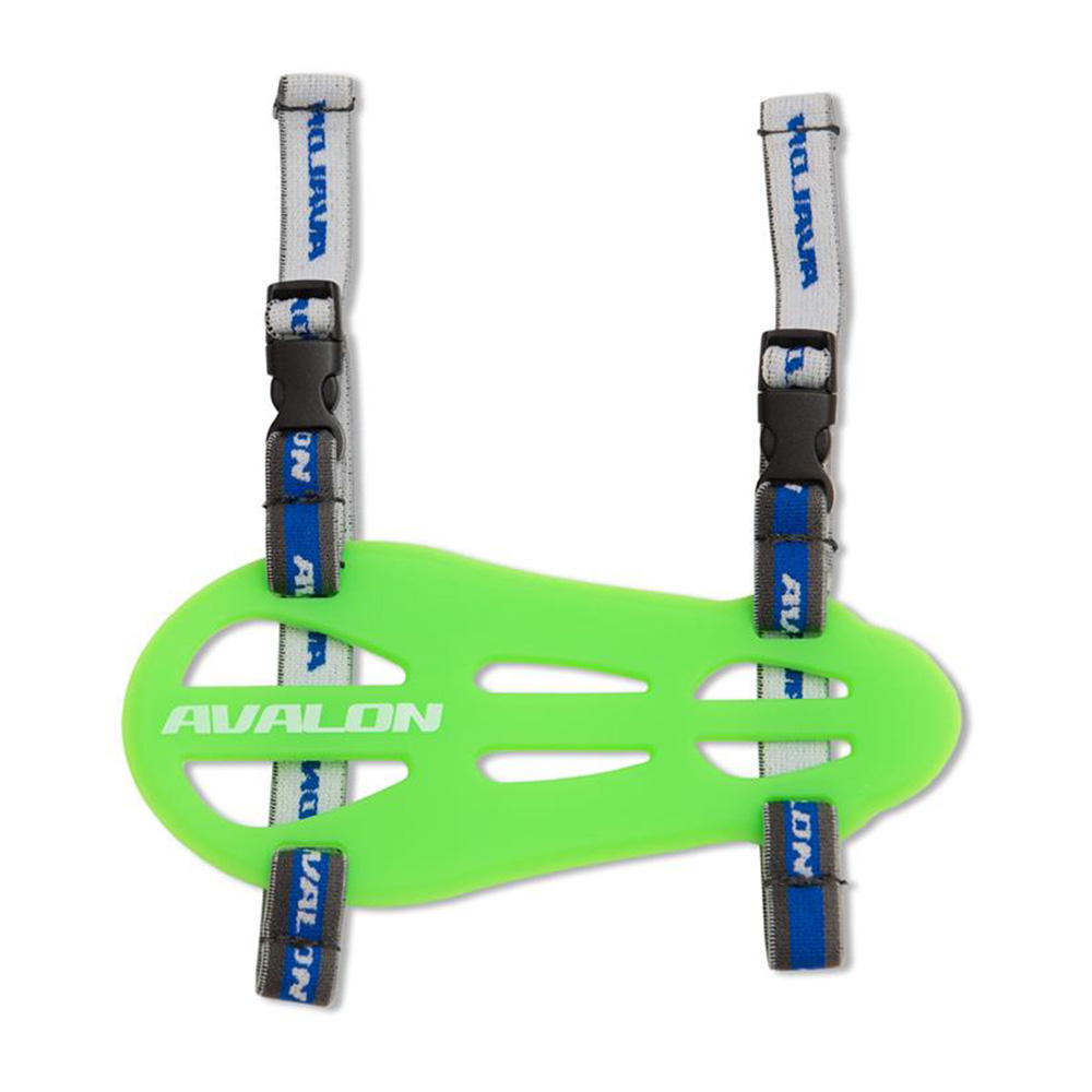 Защитная крага для стрельбы из лука CLASSIC, цвет ярко-зеленый