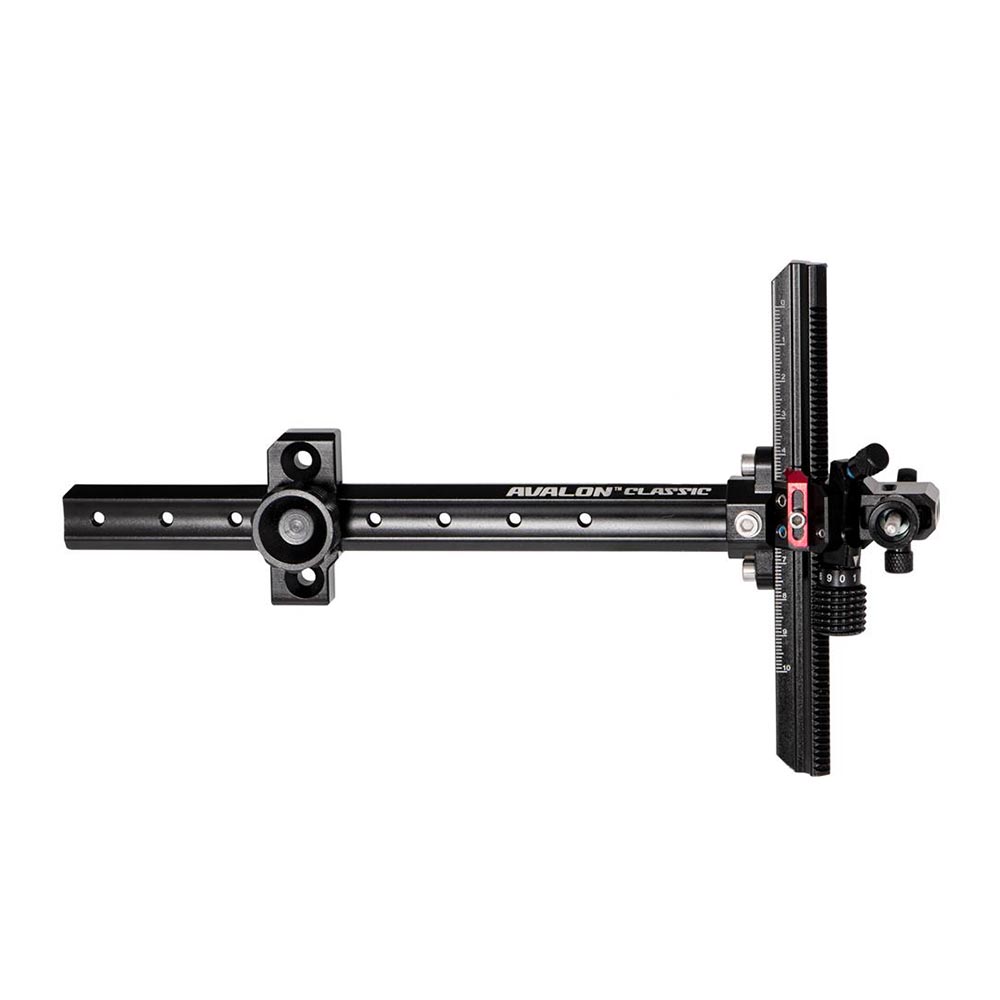 Прицел Classic 193 для классического лука с микронастройками, штанга 9", правый, материал алюминий,