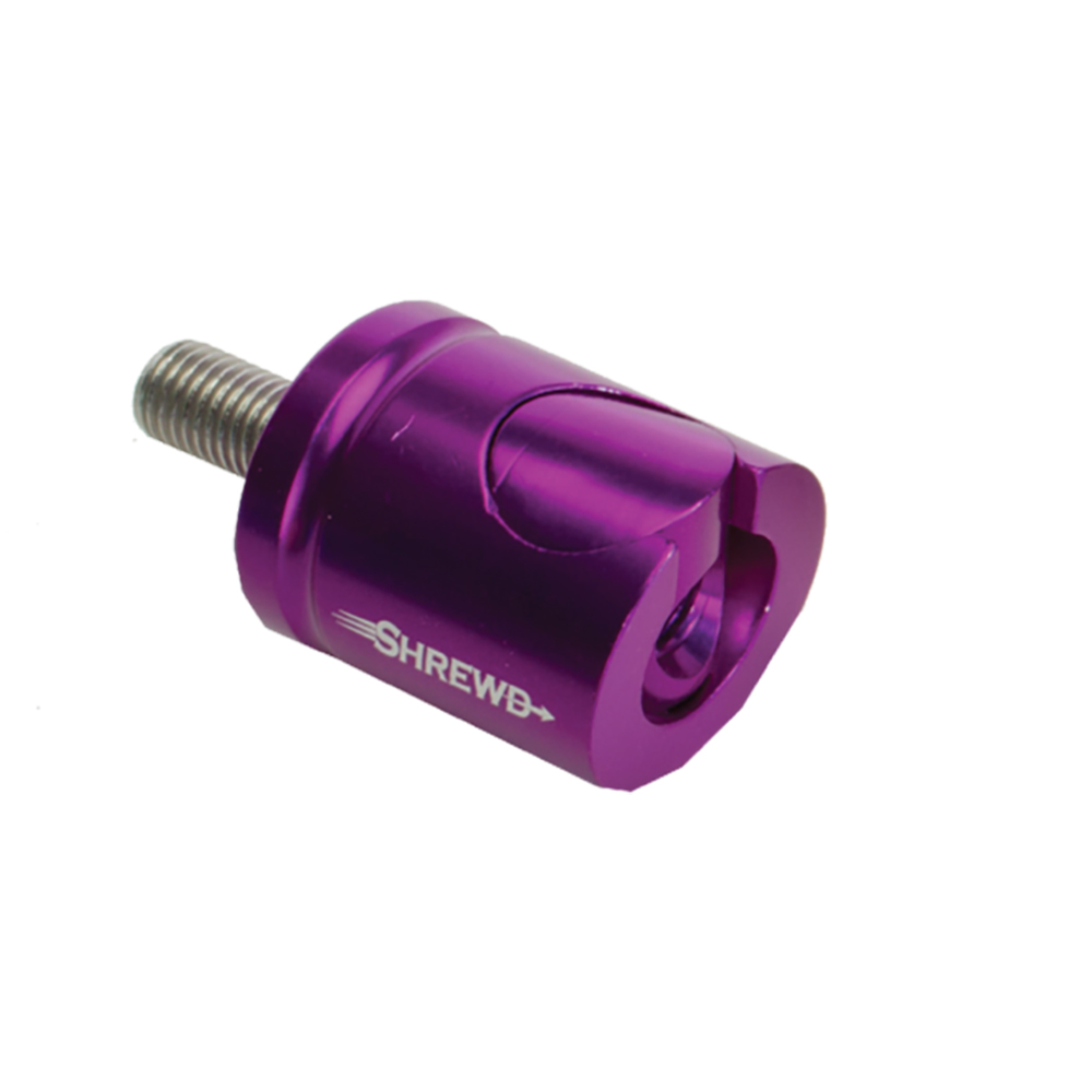 Разъем для быстрой установки стабилизатора, угол наклона 8 град, цвет фиолетовый