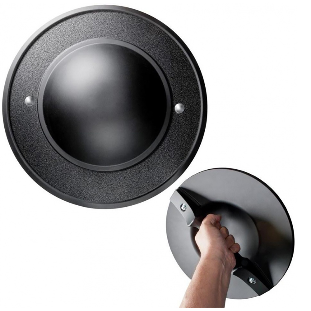 Спортивно-тренировочный снаряд-щит "Medieval Buckler", материал пластик, цвет черный