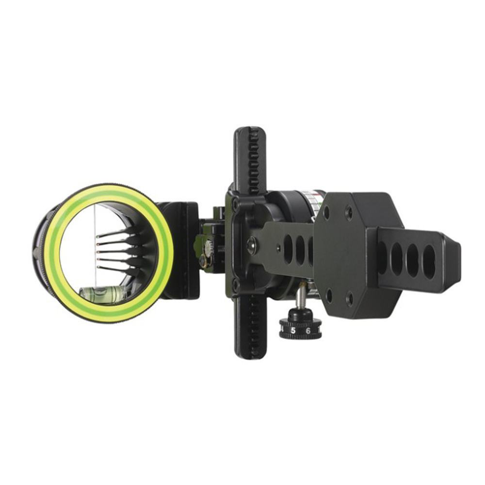 Прицел Hogg Father для блочного лука, пин 0,019", для правшей, цвет черный