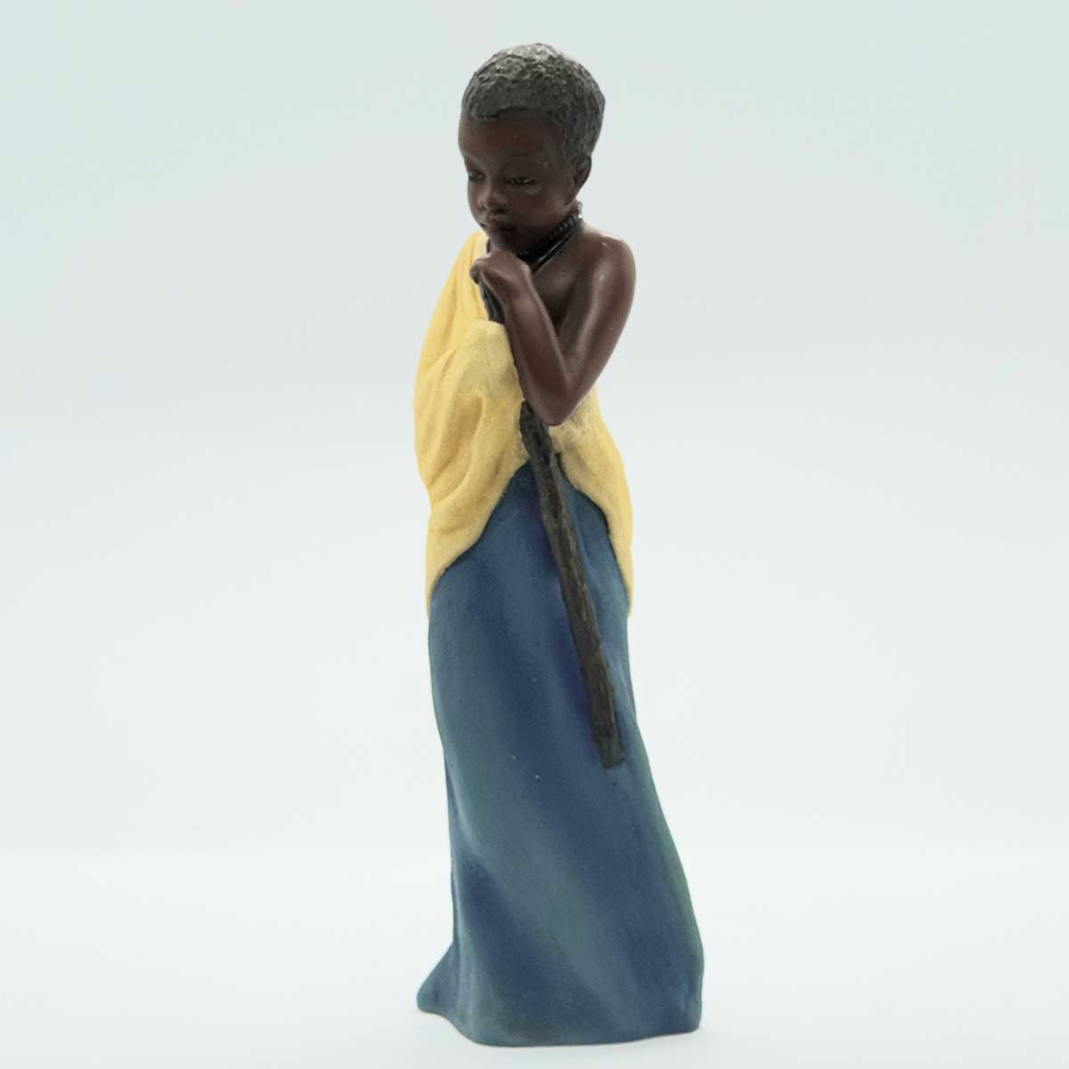 Фигурка Дети Масаи-Чиумбо,цветная,полистоун