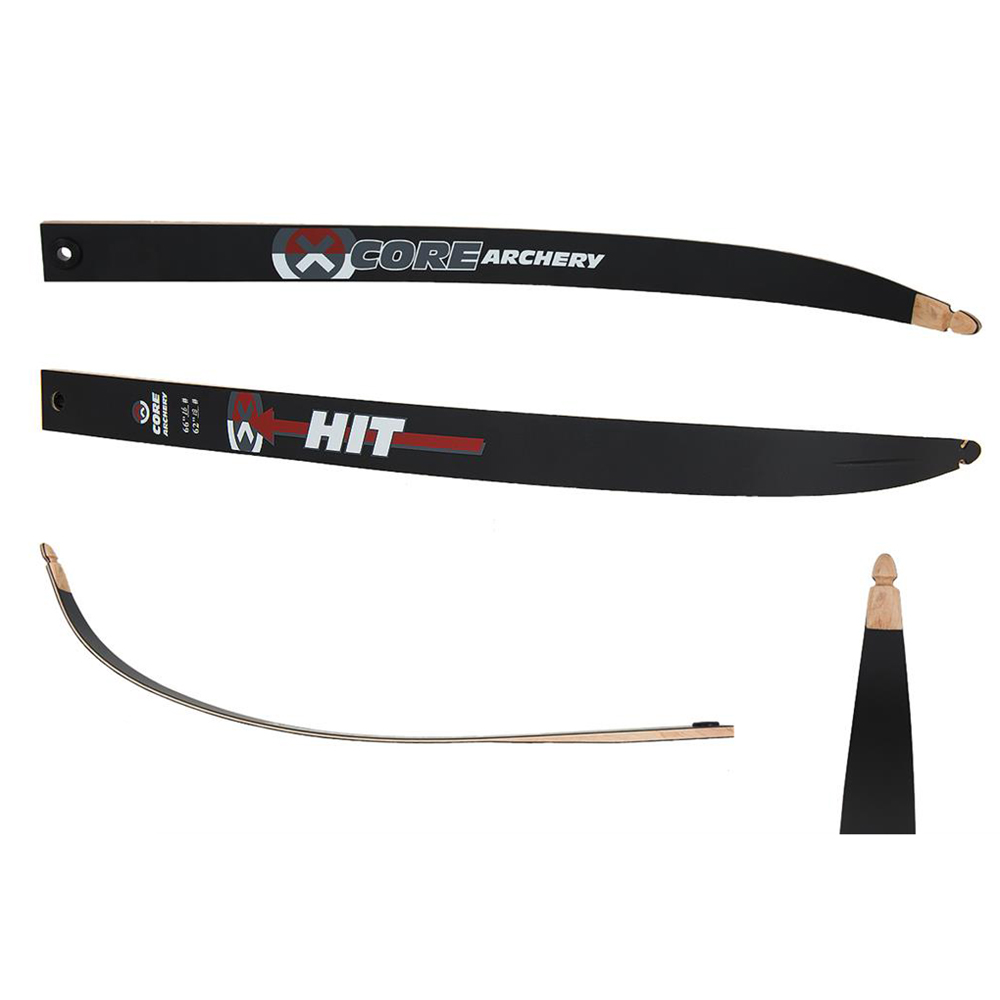 Лук классический HIT 68", 28 фунта, плечи многослойное дерево / волокно, плечи алюминий