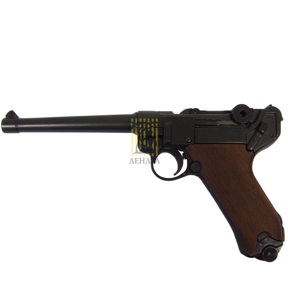 Пистолет Люгера системы "парабеллум" P08, Германия, 1898 год, с деревянными накладками на рукоять