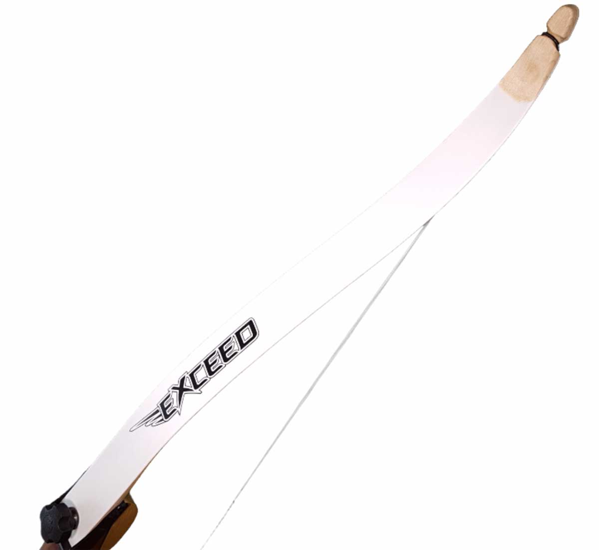 Лук классический Exceed, длина 66", сила 22 lbs, рукоять дерево длина 24", плечи дерево фом, правый,