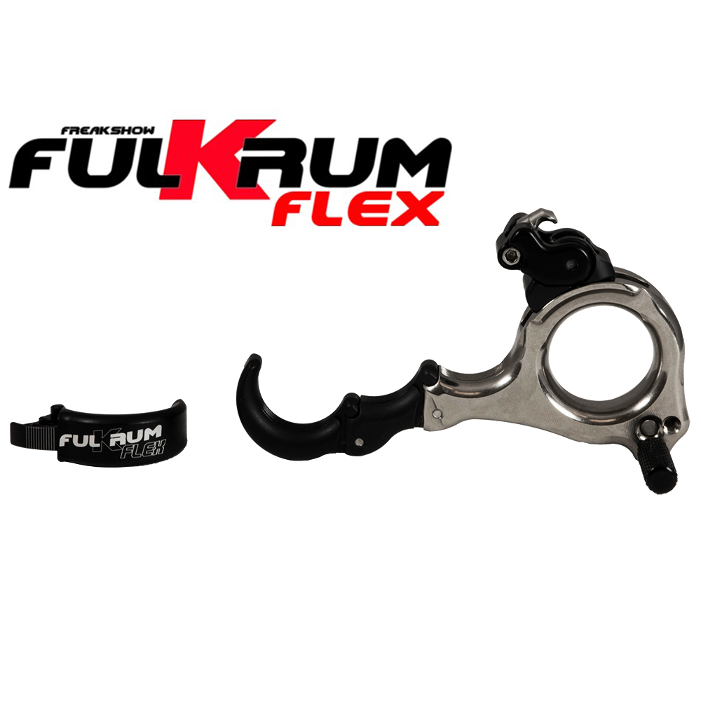 Релиз TRU Ball® Fulkrum Flex для стрельбы из лука, Т-образный, материал латунь покрытый никелем, размер M