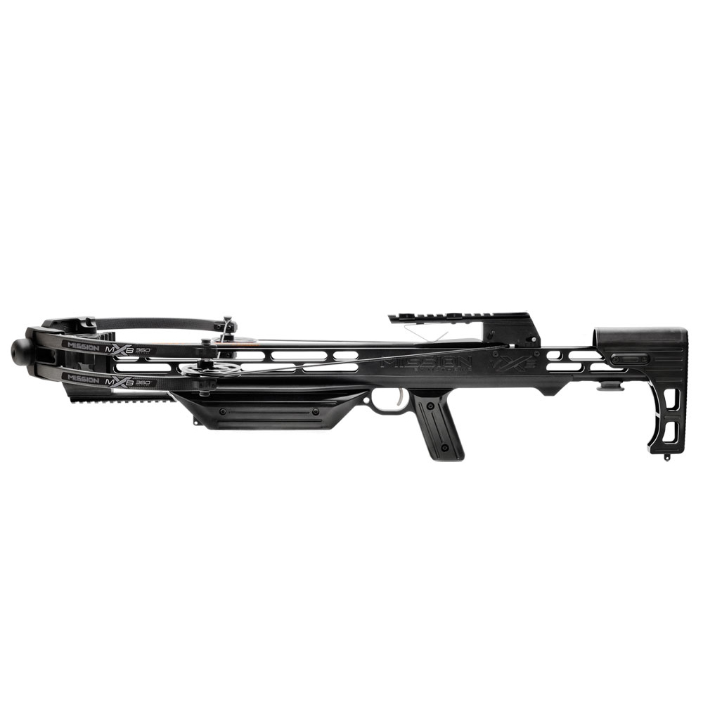 Арбалет MXB-360, начальная скорость 360 фут в сек, усилие натяжения 95Lbs, цвет черный, в комплекте