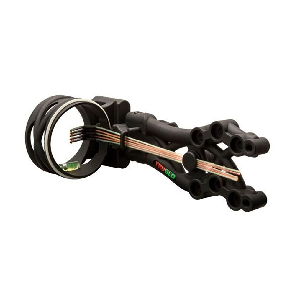 Прицел для лука блочного лука Carbon Xtreme, 5 пинов размер 0,019, уровень, подсветка, материал свер