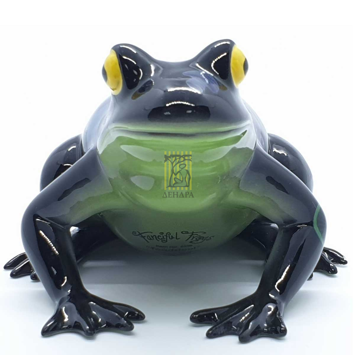 Жаба черная/керамика