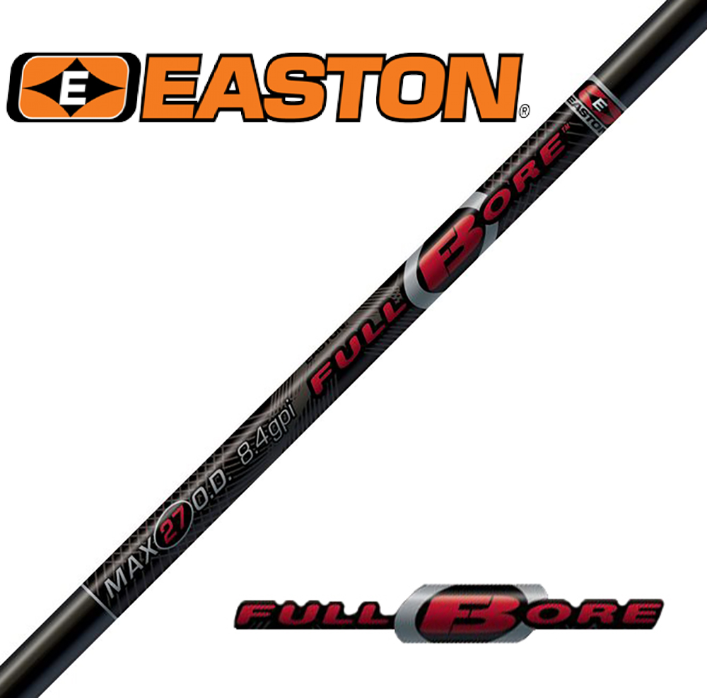 Древки стрел FULL BORE, размер 400, система UNI Bushing, 12 шт в комплекте