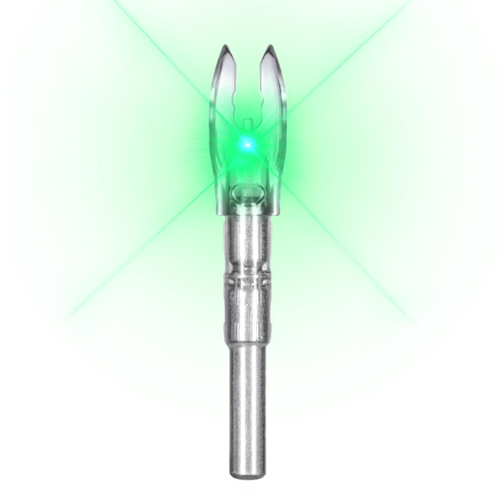 Хвостовик светящийся Universal, производитель Nockturnal, цвет зеленый, 2 шт/уп