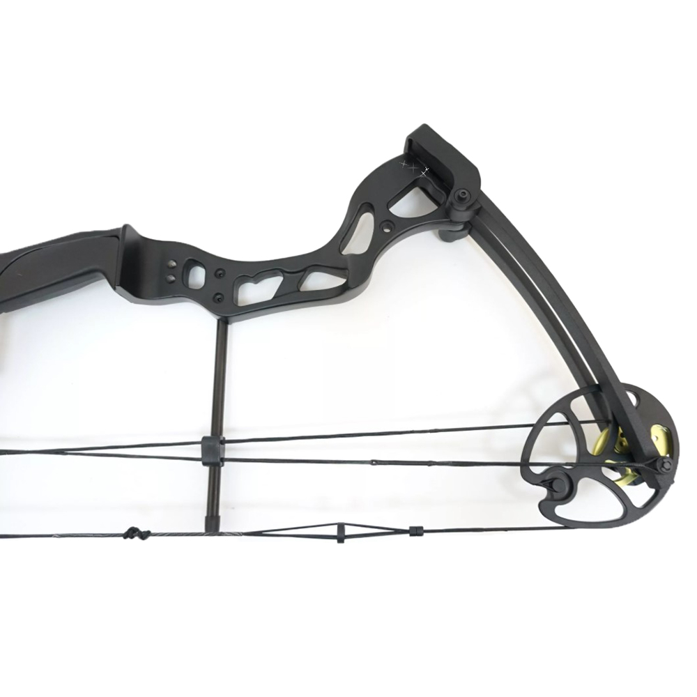 Лук блочный, плечи фиброглас, рукоять алюминий, начальная скорость 310 фут/сек, сила 60 Lbs, длина н